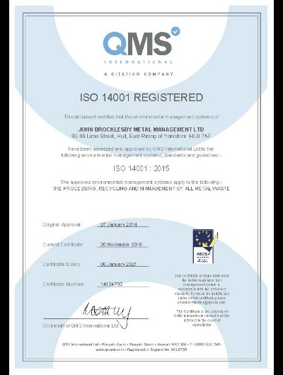 ISO 14001 JANUARY 2021